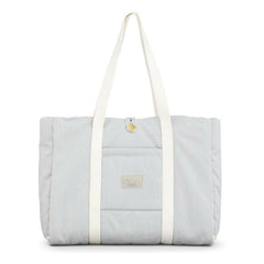 Cam Cam - Striped Multi-purpose Diaper Bag | Light Blue