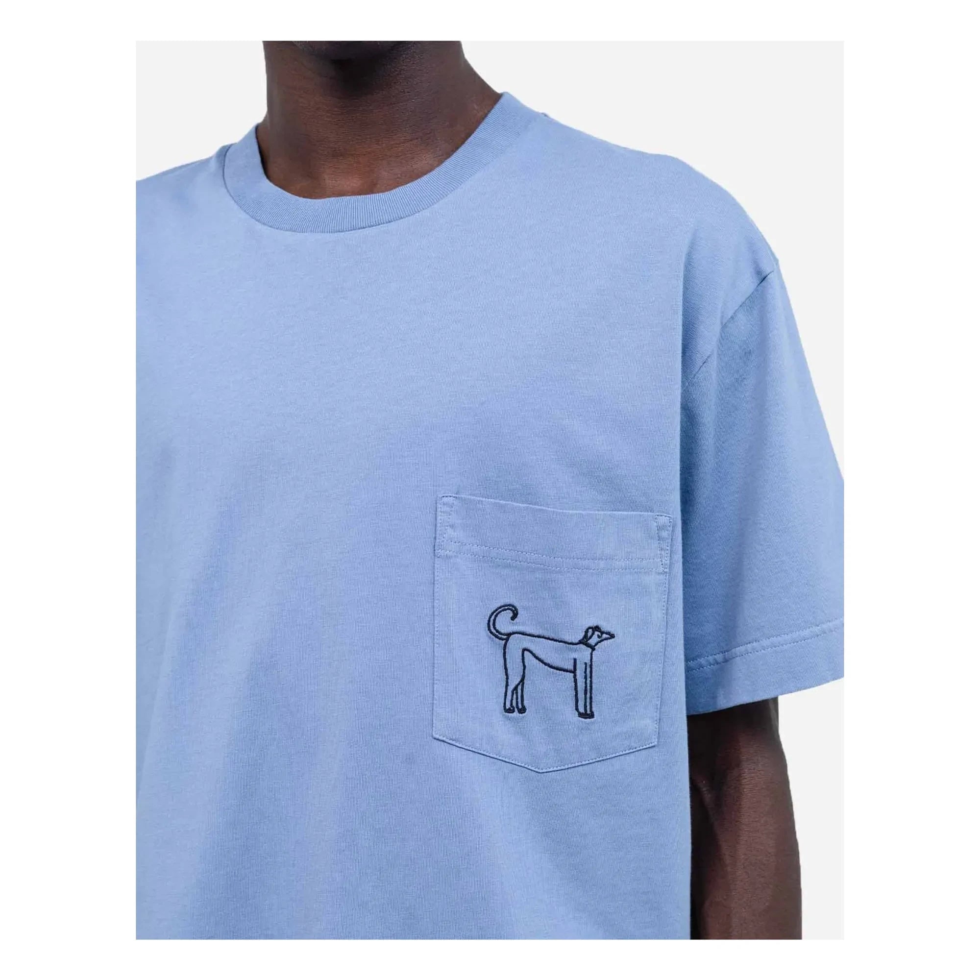Olow - People T-shirt | Azure mavi