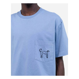 Olow - People T-shirt | Azure mavi