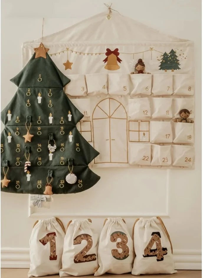 Fabelab - Handmade Advent Calendar | Ecru