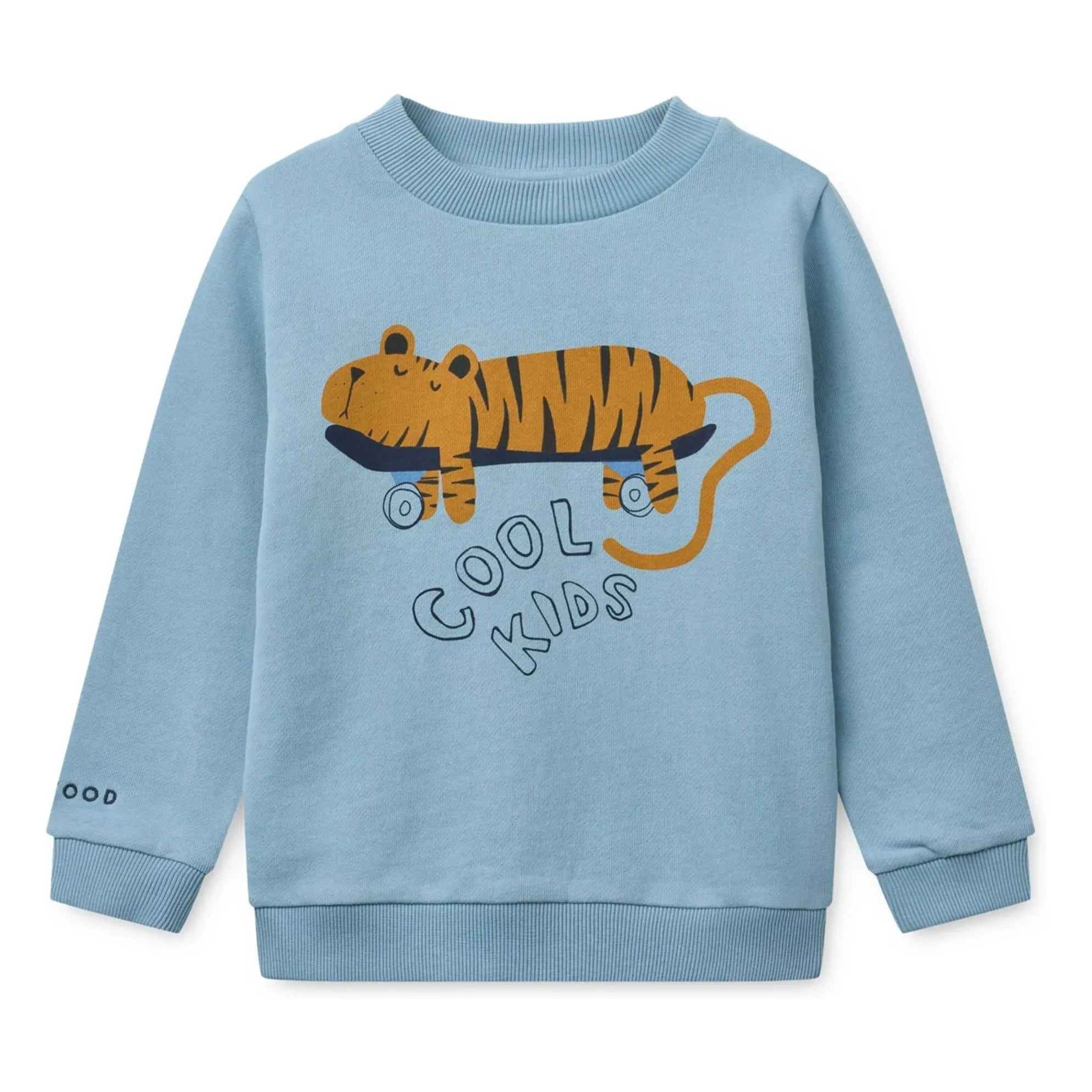 Liewood - Thora Tigre organik pamuklu sweatshirt | Mavi