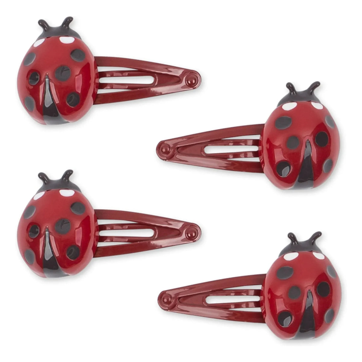 Konges Sløjd - Set of 4 Bug Clips | Red
