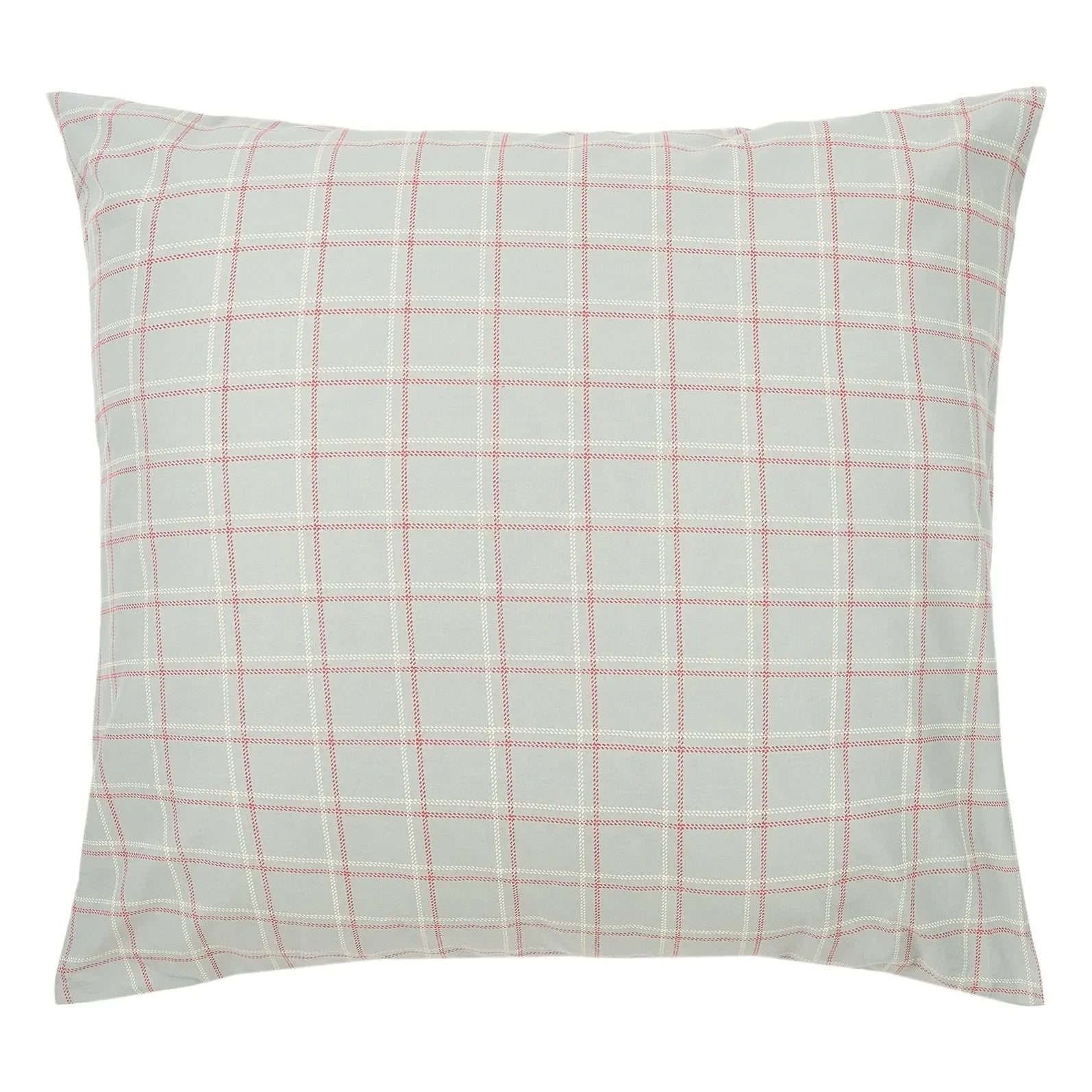 Nobodinoz - Sheldon Checks pillowcase | Blue