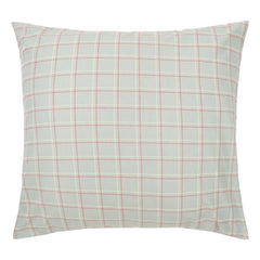 Nobodinoz - Sheldon Checks pillowcase | Blue