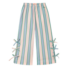 Tinycottons - Striped Tie Trousers | Light Pink