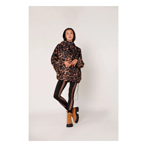 Rainkiss - Dark Leopard Raincoat | Brown