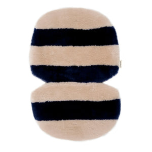 BINIBAMBA - Sheep Fur Mat for Stroller or Basket | Pink