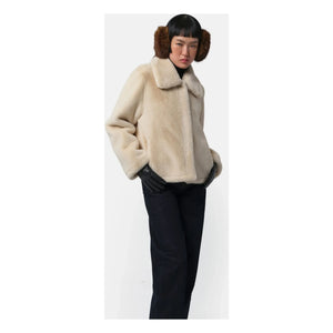 Apparis - Elis Recycled Fiber Jacket | Off-White