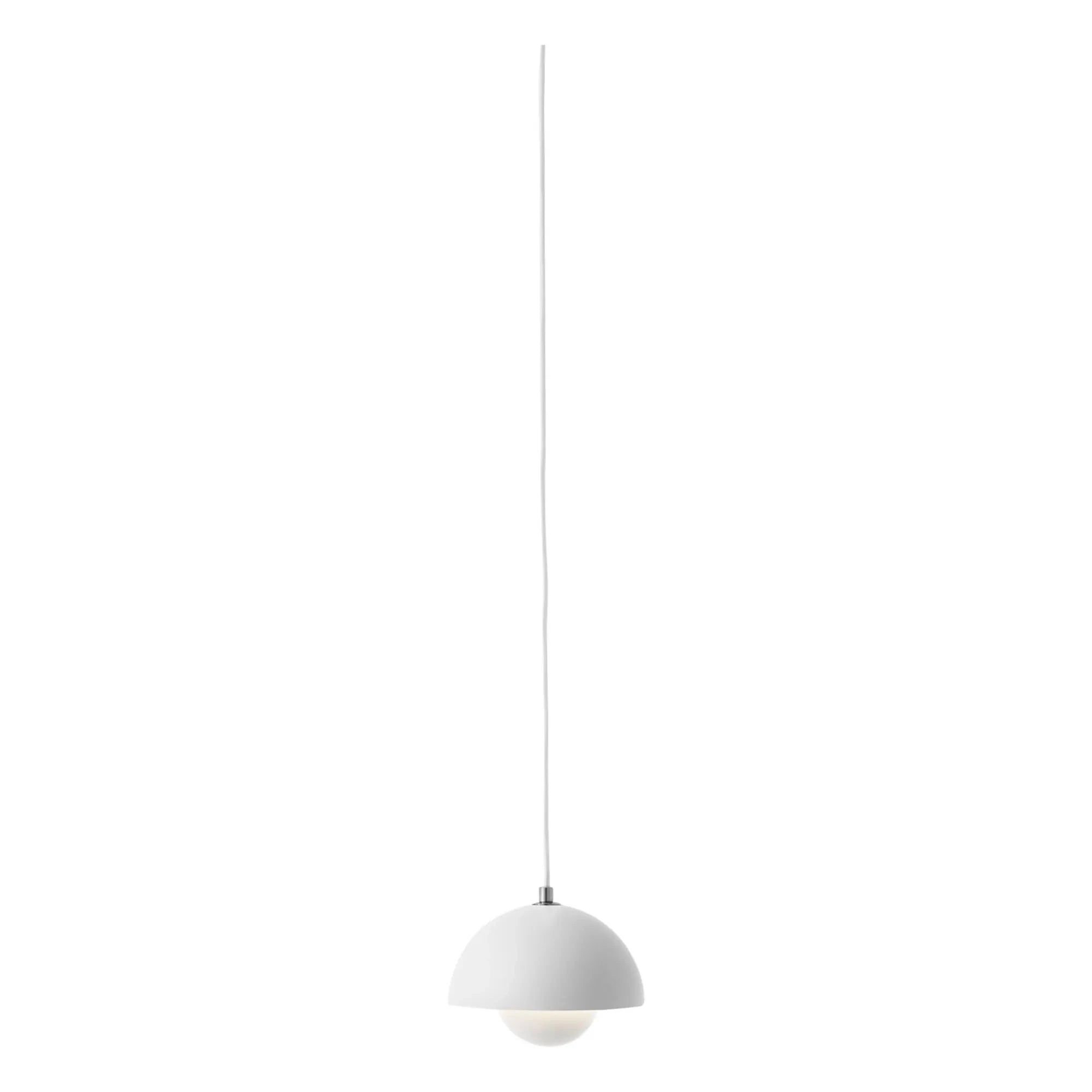 & Tradition - Flowerpot VP10 Pendant Lamp, Verner Panton | White