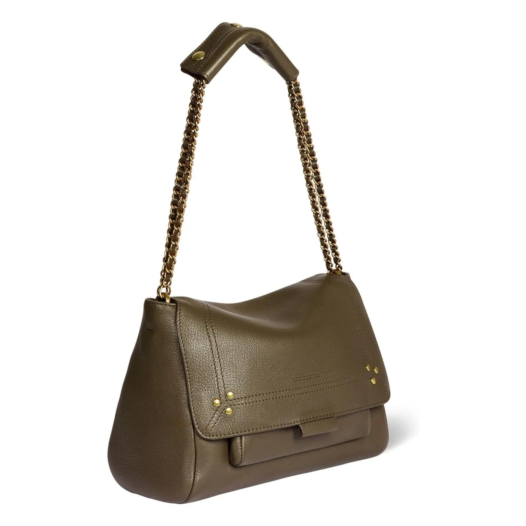 Jérôme Dreyfuss - Lulu M Bag Goat | Khaki