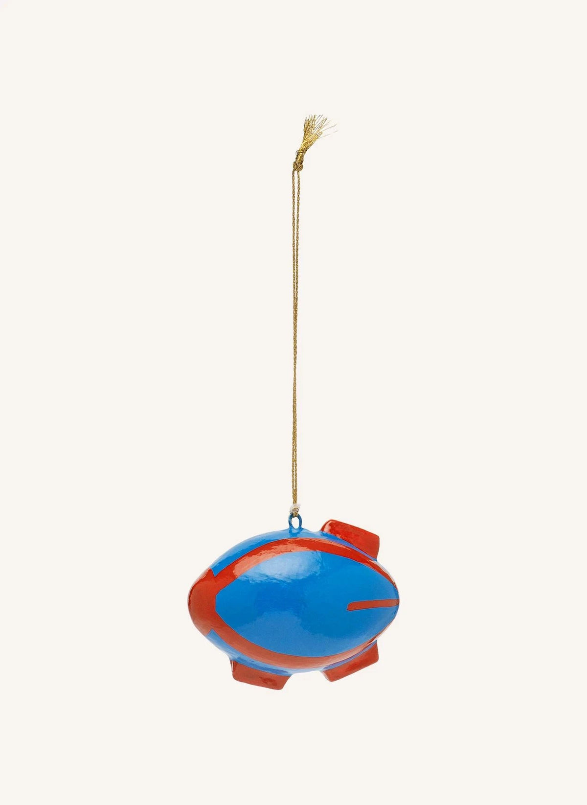 Anna + Nina - Zeppelin Christmas Ornament | Blue