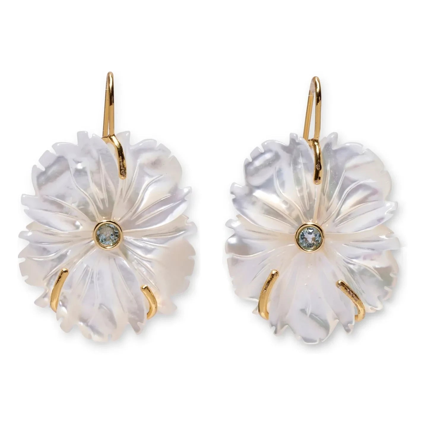 Lizzie Fortunato - New Bloom Earrings | Ecru