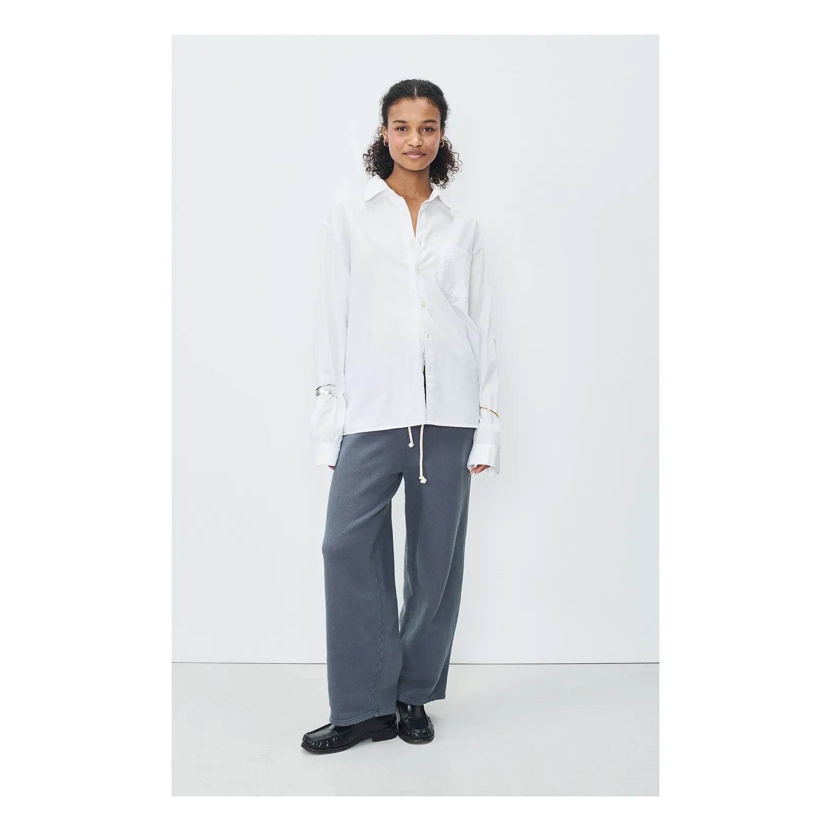 American Vintage - Izubird Pamuklu Jogger | Gri mavi