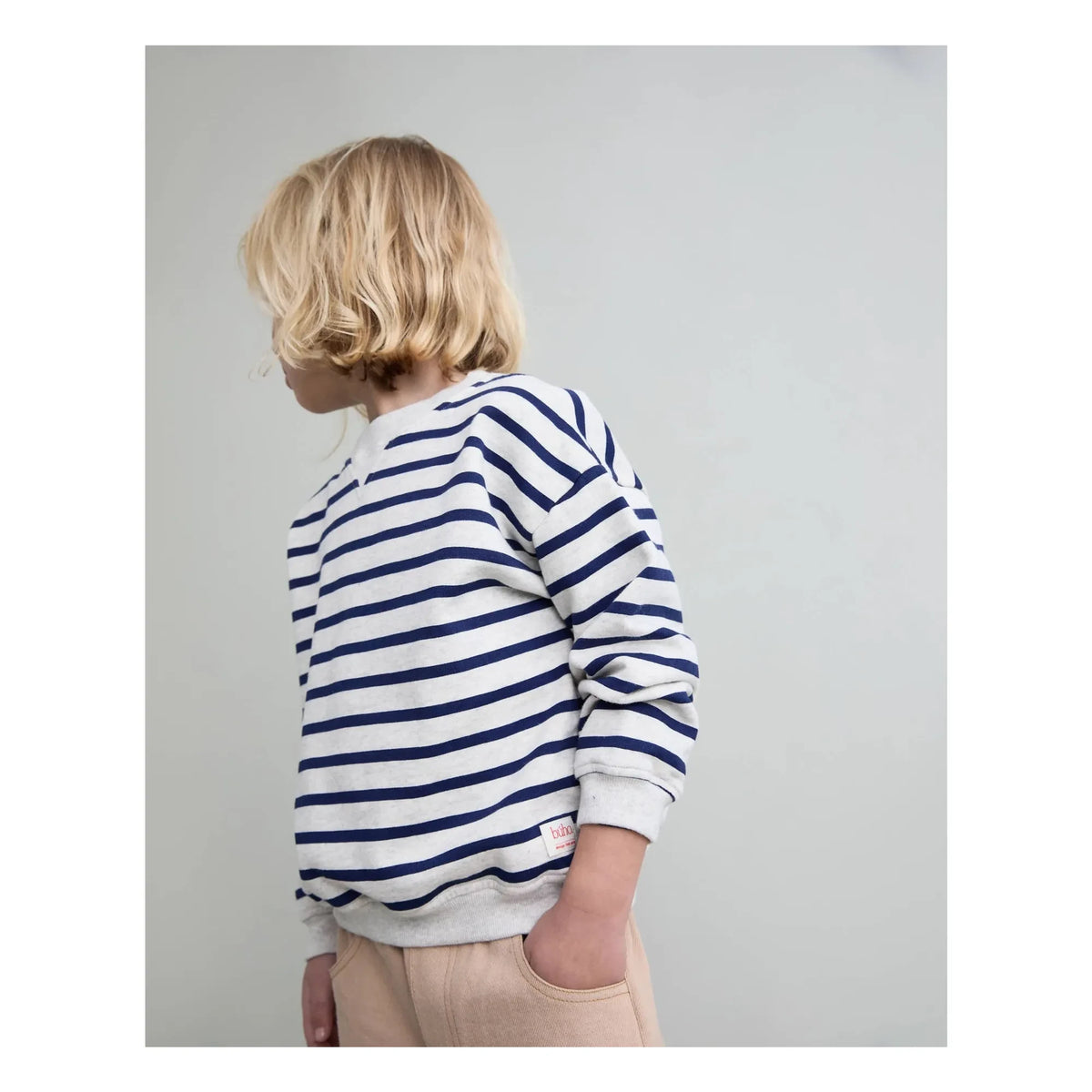 Búho - Sailor organik pamuklu sweatshirt | Lacivert