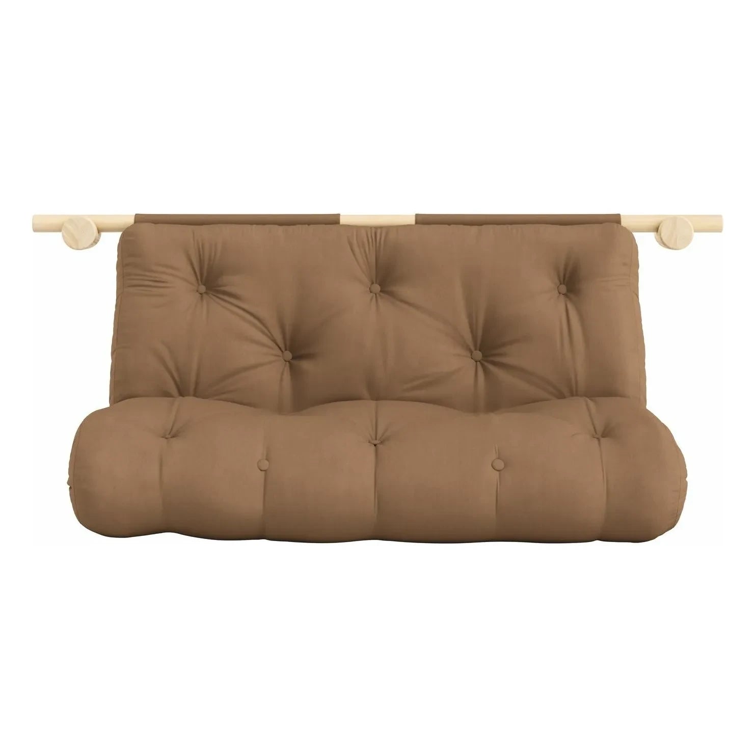 Karup Design - Arm-Accessible Fold-Out Bed 135x200 cm | Mocha