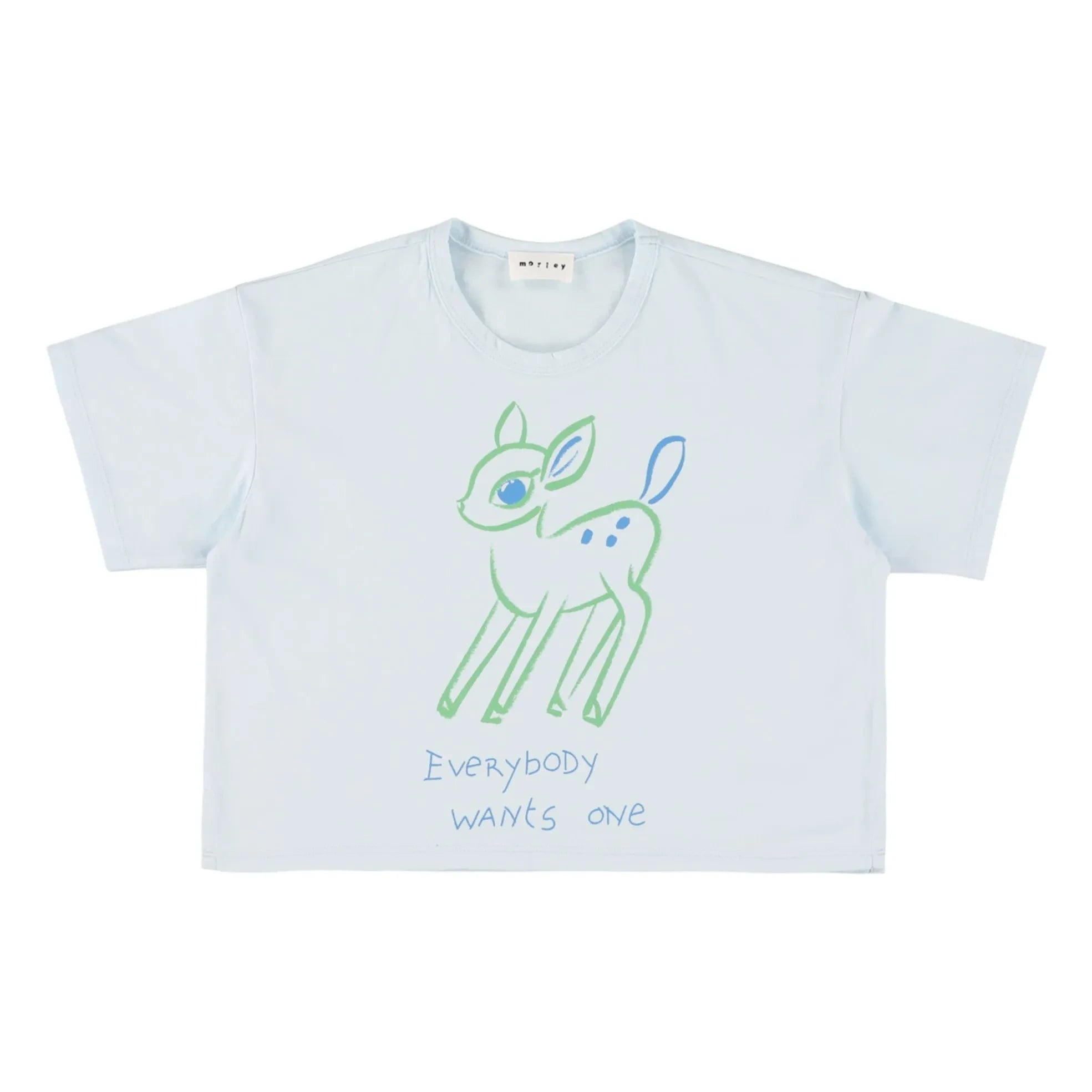 Morley - Warsaw Bambi T-Shirt | Light Blue