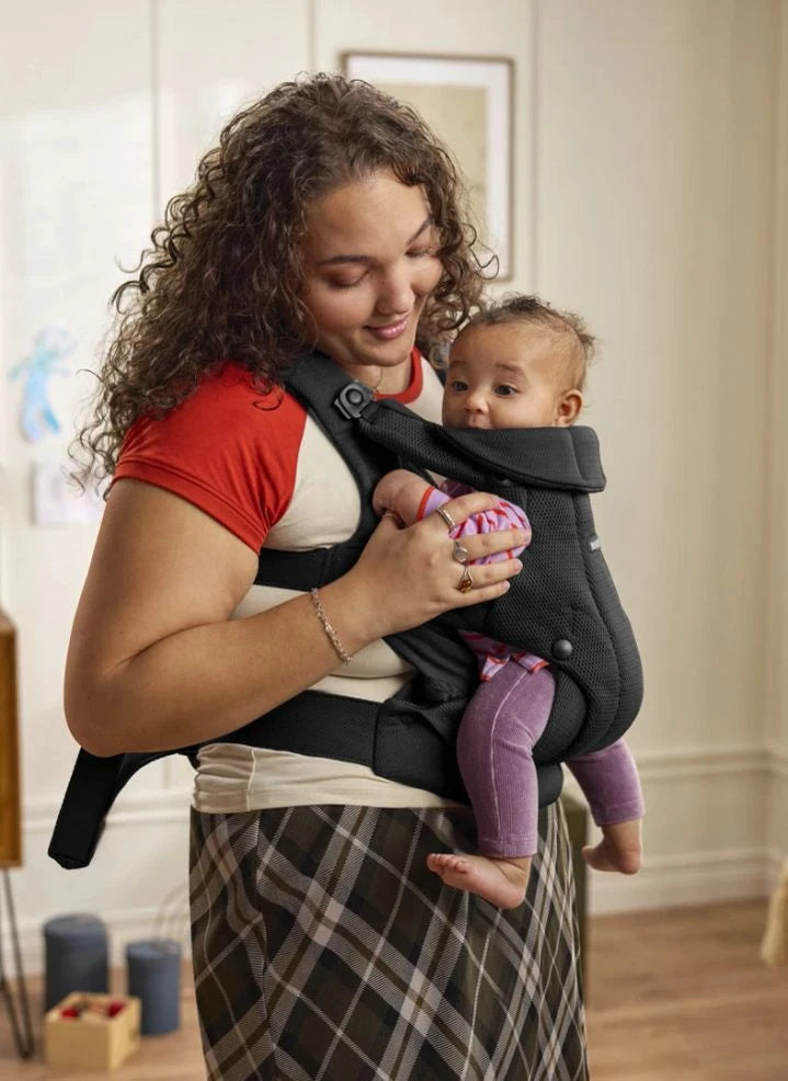 BabyBjörn - Nefes Alabilen File Kumaşlı Bebek Taşıma Askısı, Siyah | Siyah