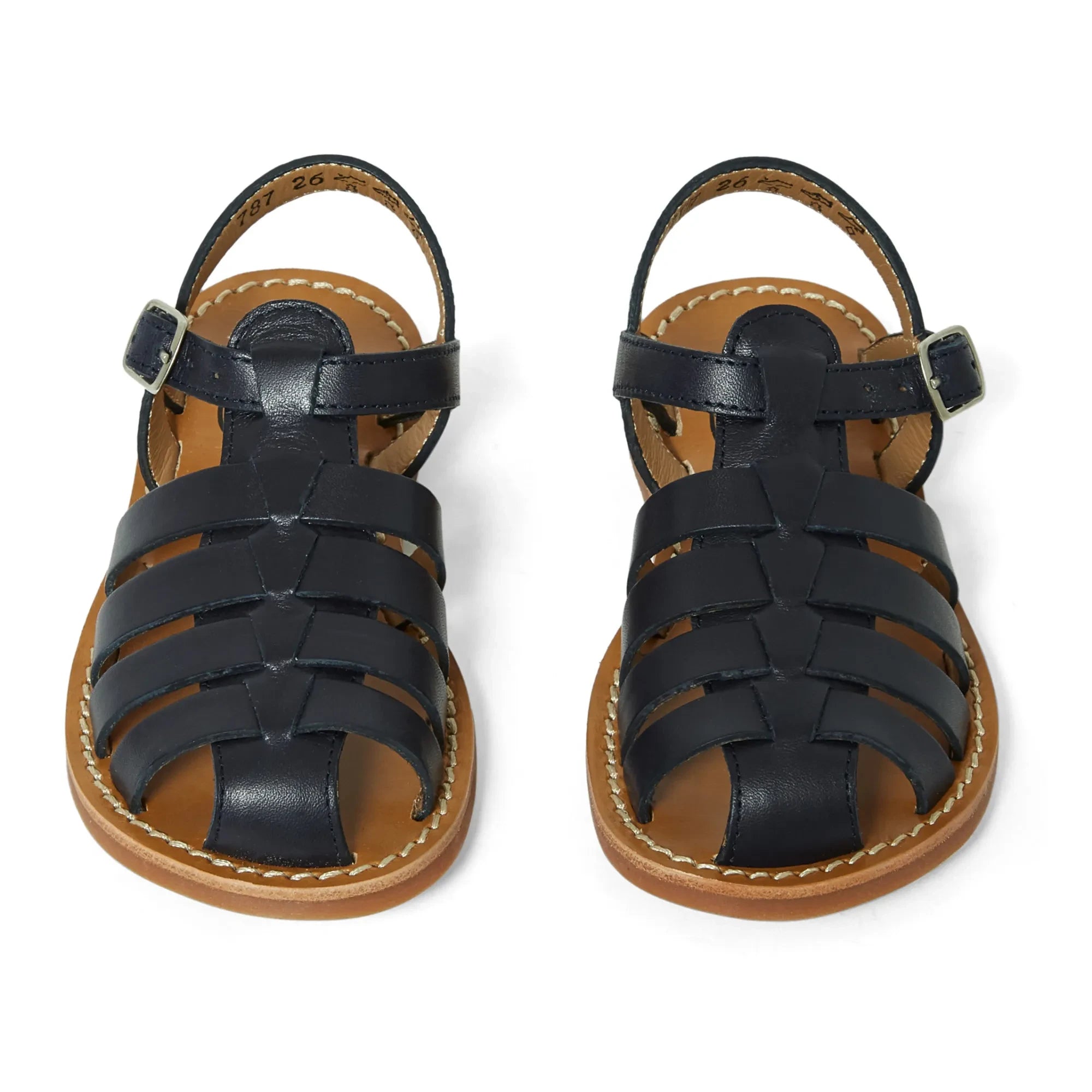 Pom d'Api - Dad Stitch Plaj Sandaletleri | Lacivert
