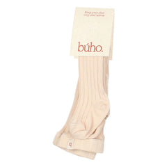 Búho - Ribbed tights | Light Pink