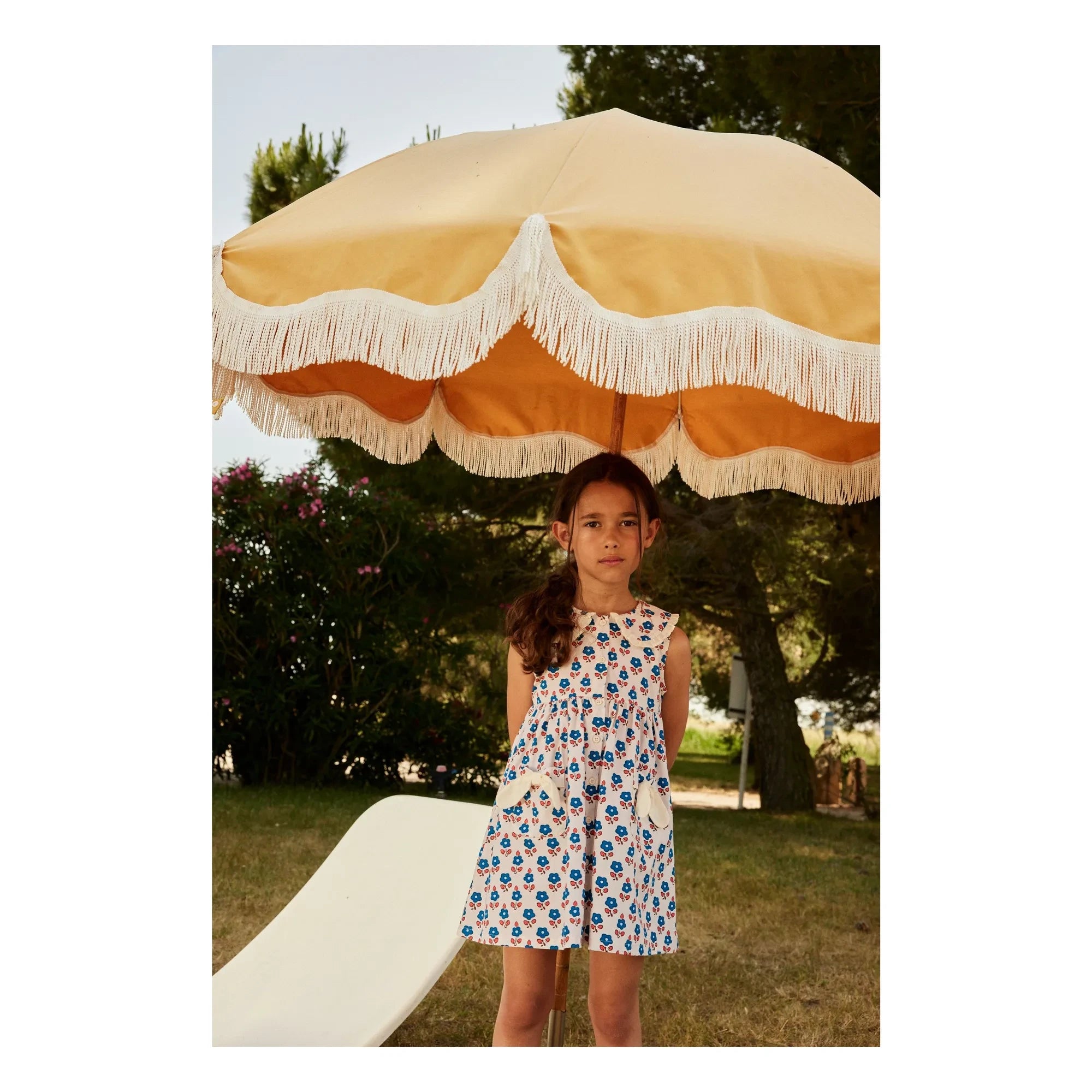 Hello Simone - Françoise Fleurie Dress | White