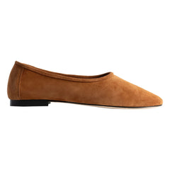 BY FAR - Prudence Süet Babet | Camel