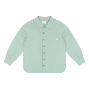 Jenest - Lef Linen Shirt | Almond Green