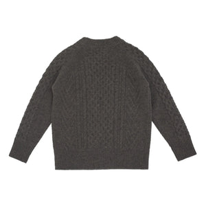 Holmm - Elsem Merino Cashmere Sweater | Charcoal Gray