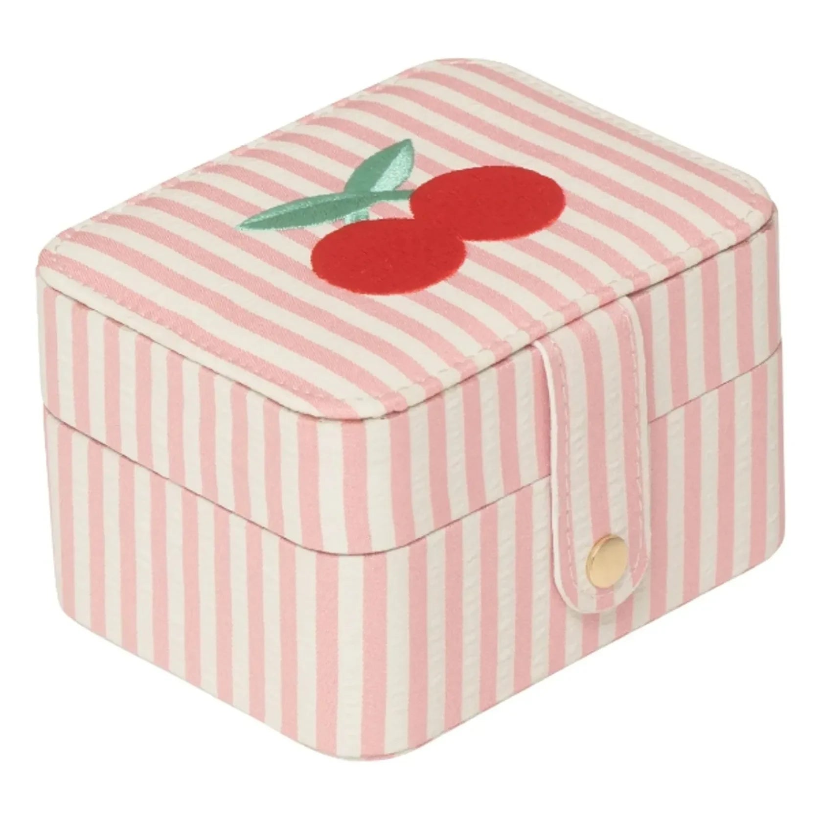 Rockahula Kids - Striped Cherry Jewelry Box | Pink