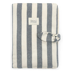 Babyshower - Navy Jean health record book cover | Blue