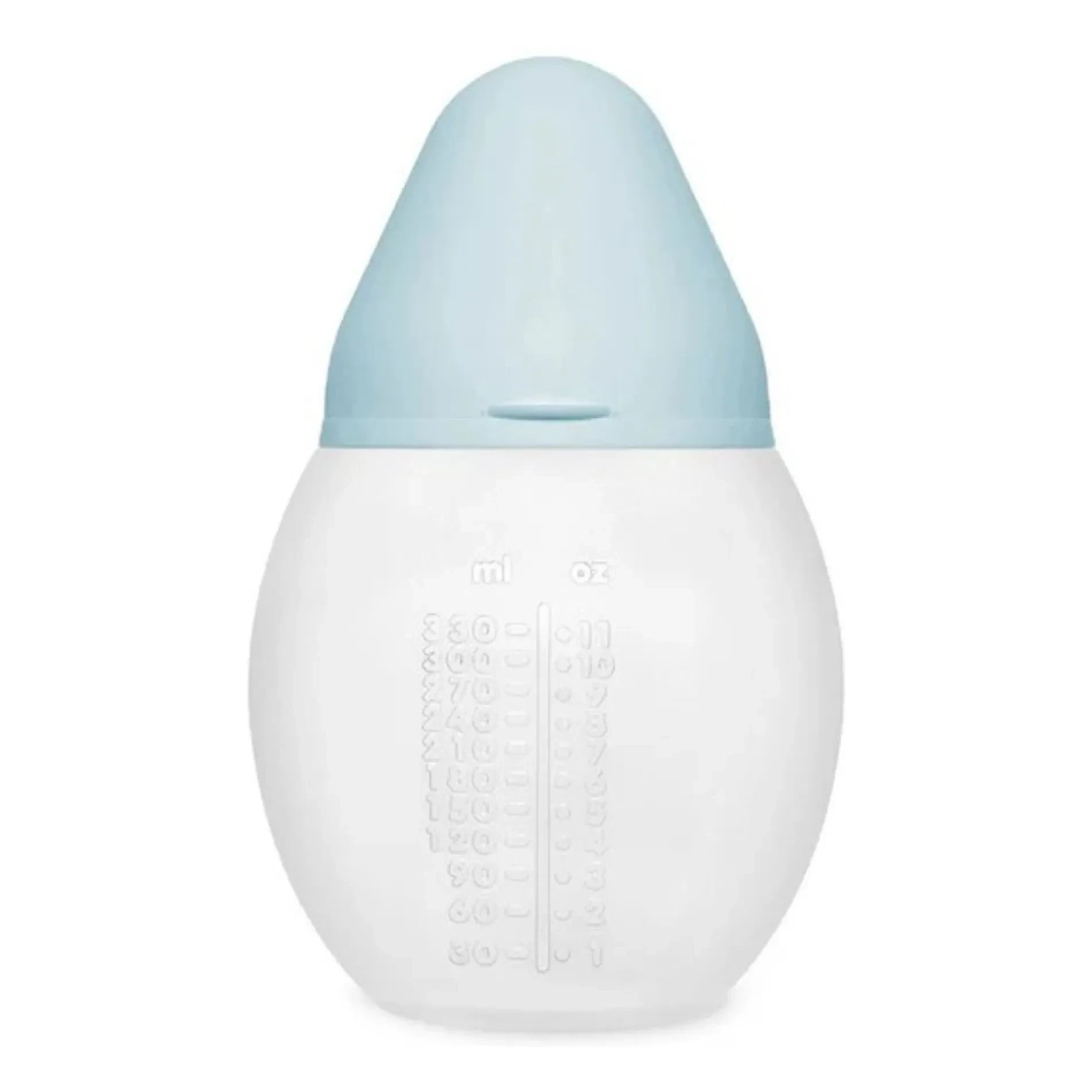 Elhée - Medical Silicone Baby Bottle and Physiological Nipple | Light Blue