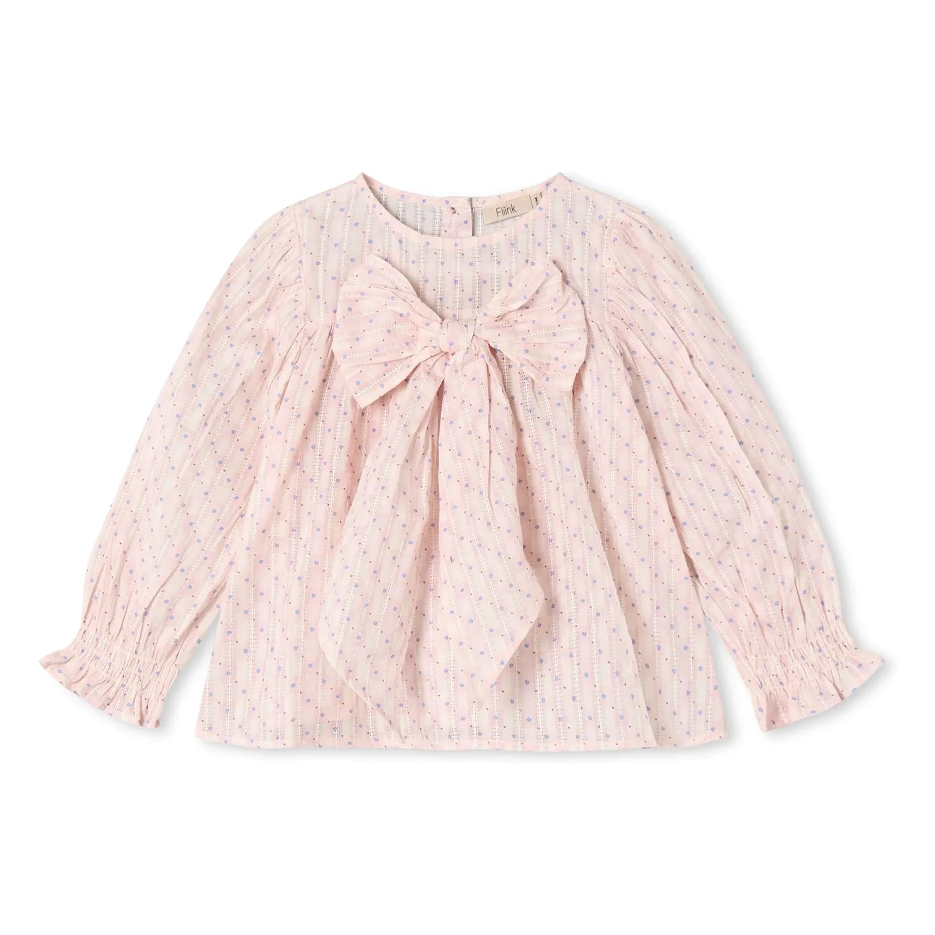 Fliink - Zorro Bow Blouse | Pink