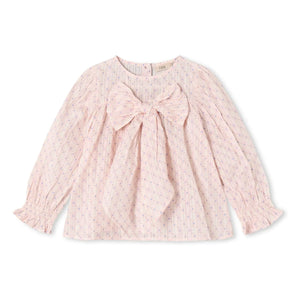 Fliink - Zorro Bow Blouse | Pink