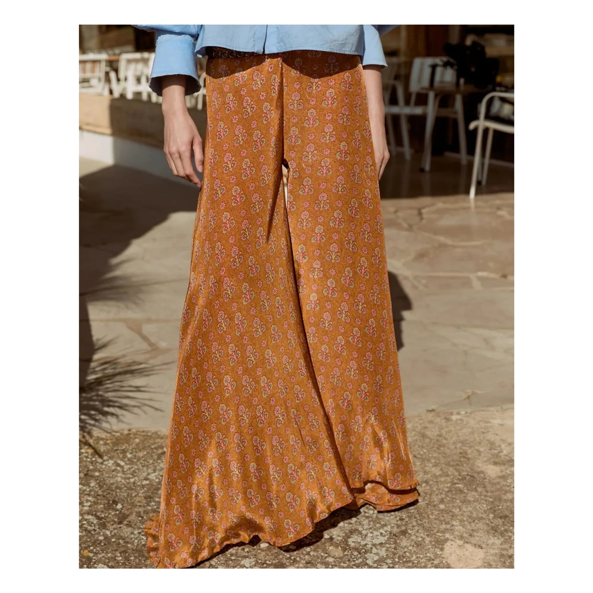 Mes Demoiselles - Orange Roller Pants
