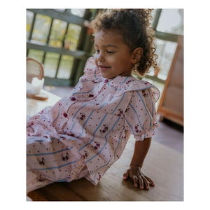 Fliink - Ruffled Blouse Colombe | Pink