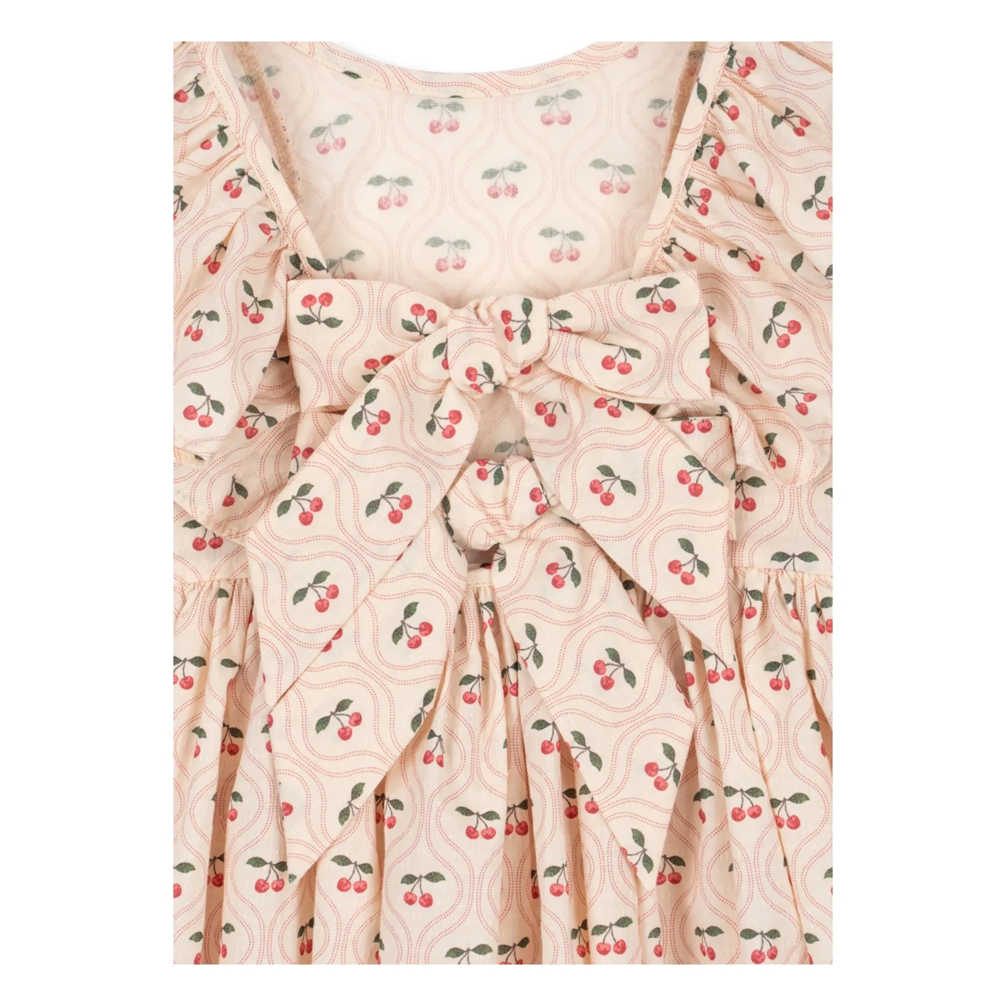 Konges Sløjd - Cianna Cherry Organic Cotton Dress | Powder Pink