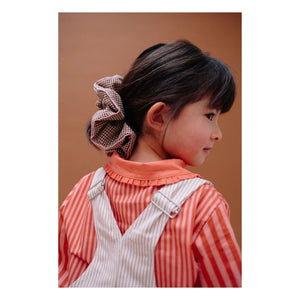 Sticky Lemon - Striped Lemon Salopet | White