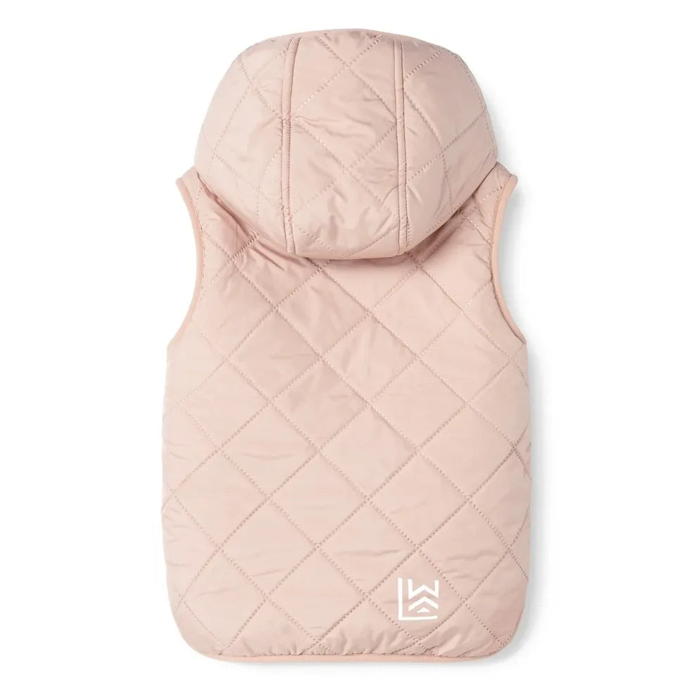 Liewood - Diana Sherpa-Style Sleeveless Jacket, Made from Recycled Fibers | Light Pink