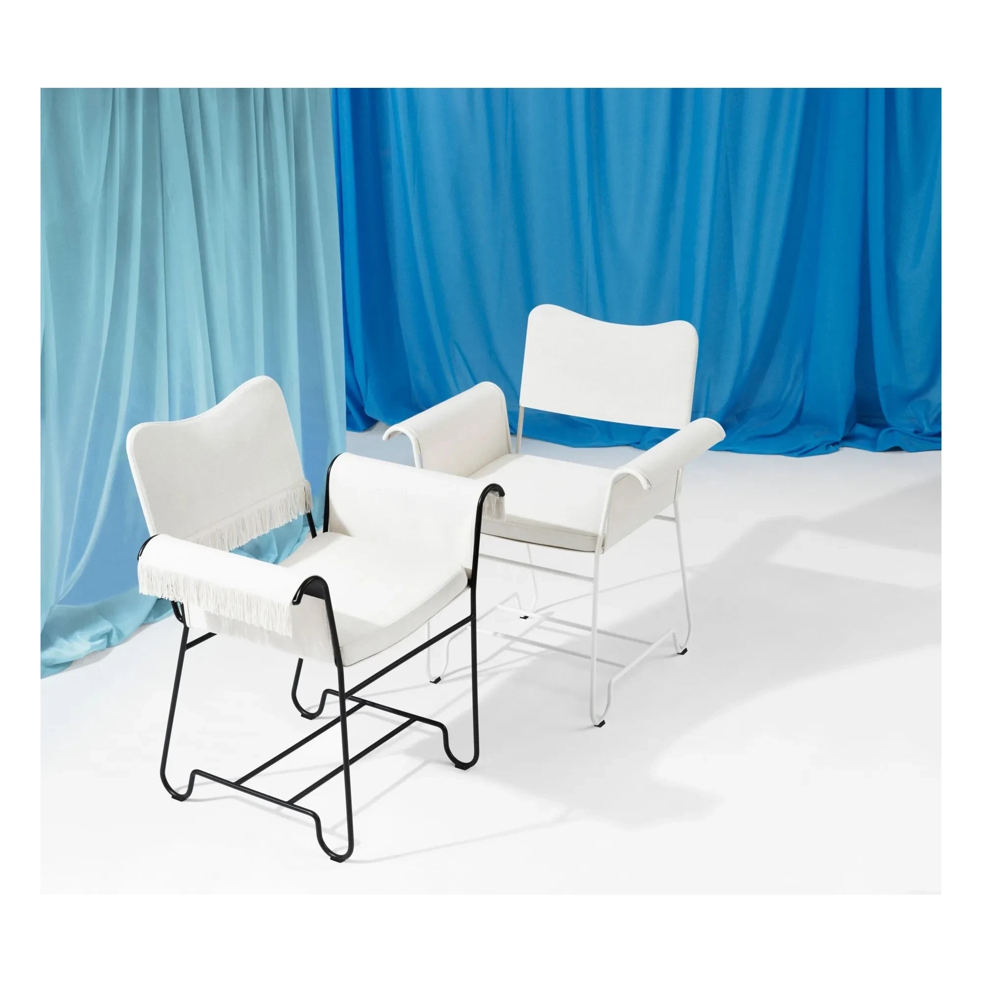 Gubi - Chaise Tropique, Mathieu Matégot | Black
