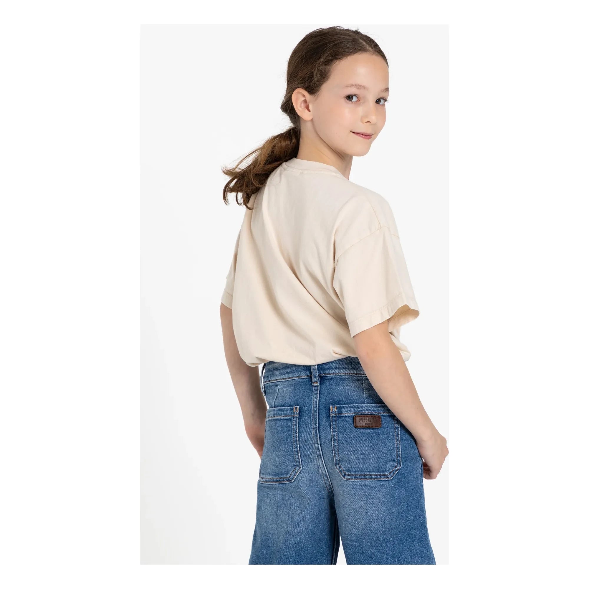 Finger in the Nose - Loose Jean Carolyn | Denim Blue