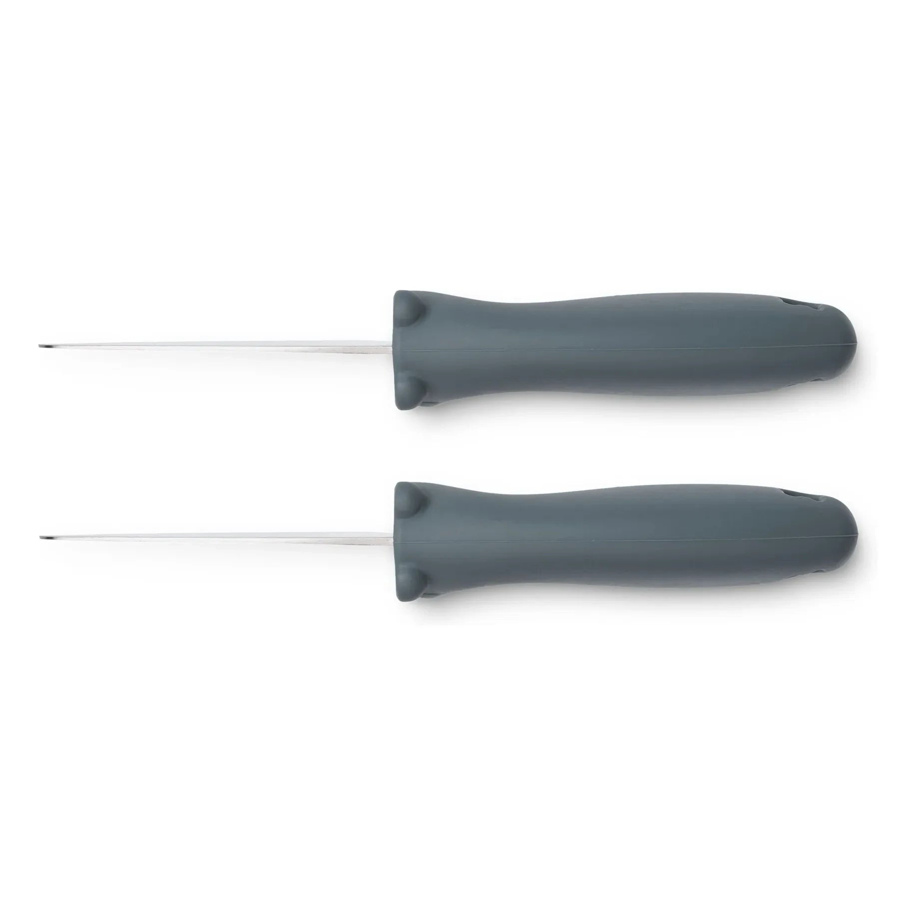 Liewood - Perry Stainless Steel Knives - 2-Piece Set | Gray Blue
