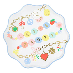 Meri Meri - Party Plate Charms - 8-piece Set