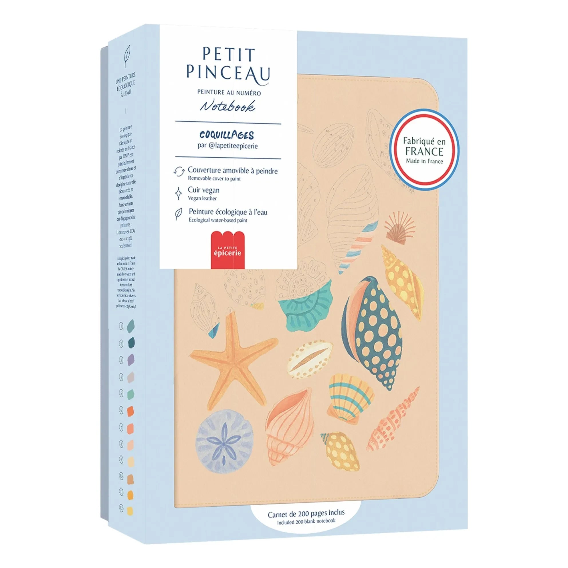 La Petite Épicerie - Drawing Notebook - Shell
