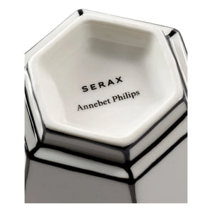 Serax - Annabet Philips cup and saucer set - Set of 2 | Noir/Blanc