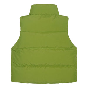 Hundred Pieces - Temper Recycled Fiber Sleeveless Down Jacket | Green