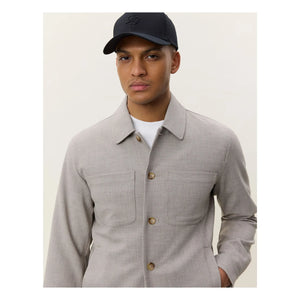 Les Deux - Veste Check Hybrid | Brown