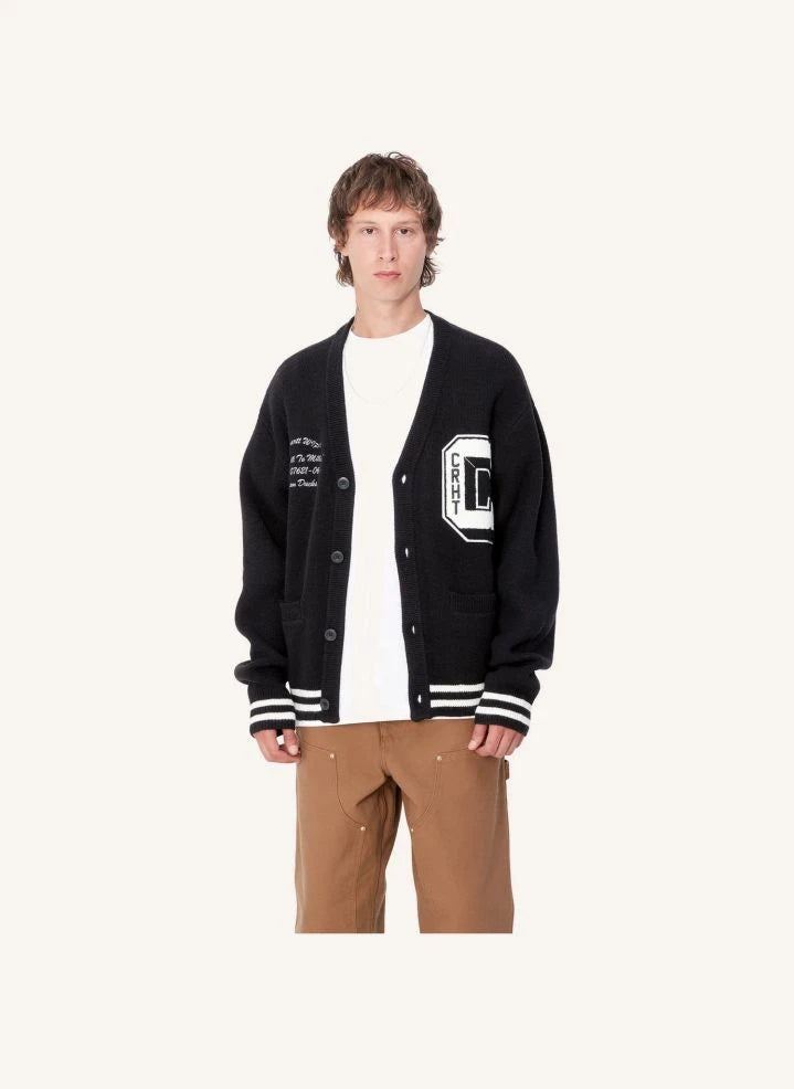 Carhartt WIP - Brown Ducks Cardigan | Black