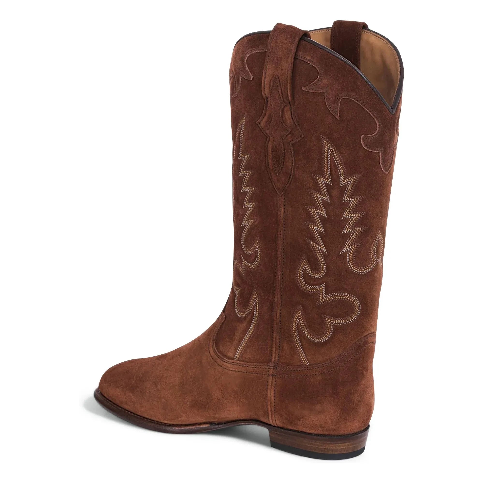 Shiloh Heritage - Night Suede Boots | Terracotta