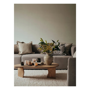 Broste Copenhagen - Ina Rectangular Cushion Cover | Brown