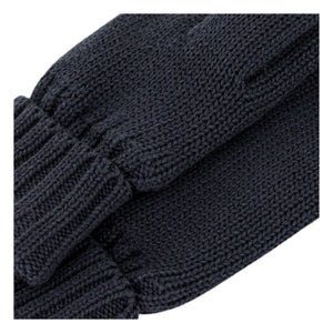 Petit Bateau - Kürklü Örgü Eldivenler | Lacivert