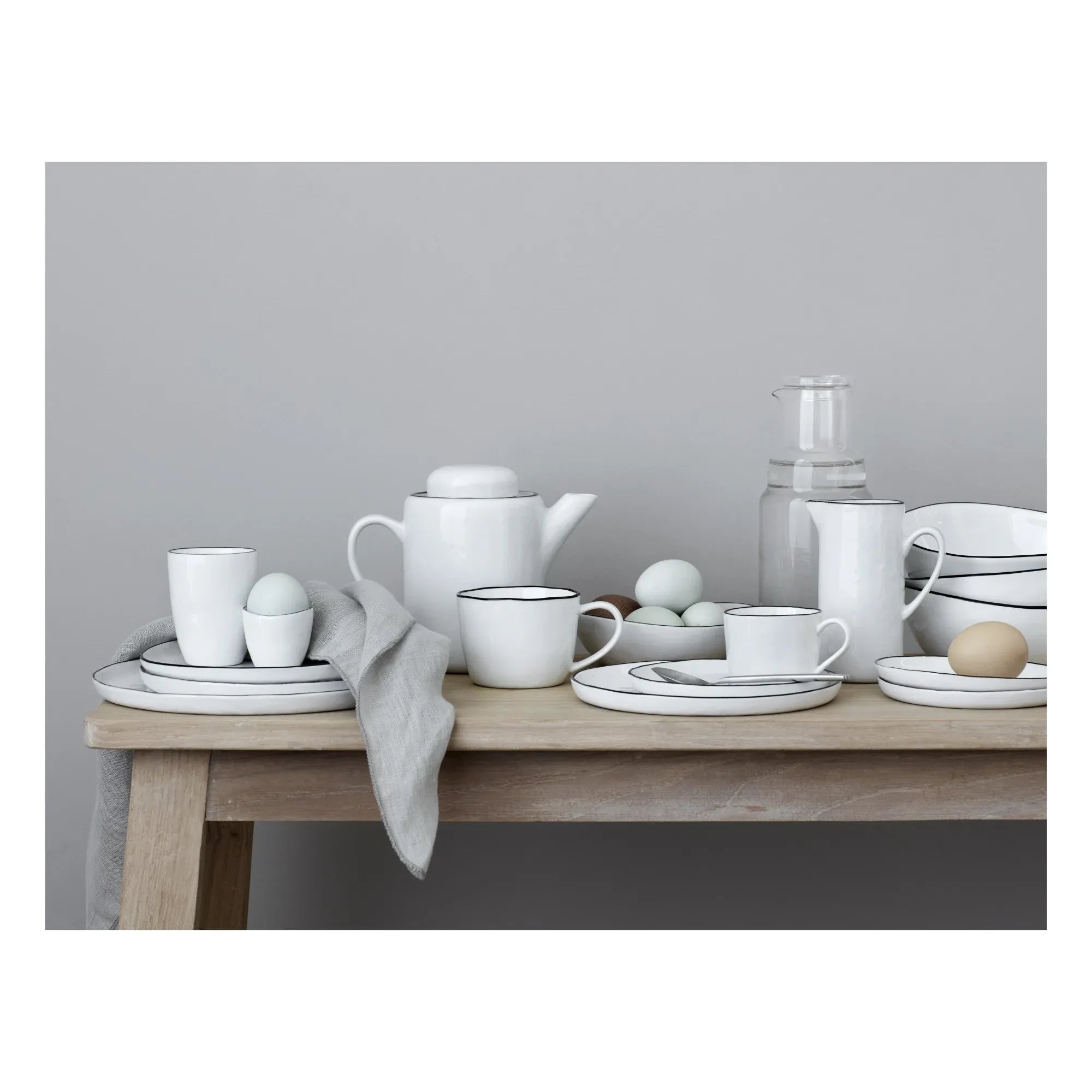 Broste Copenhagen - Salt Porcelain Egg Cup